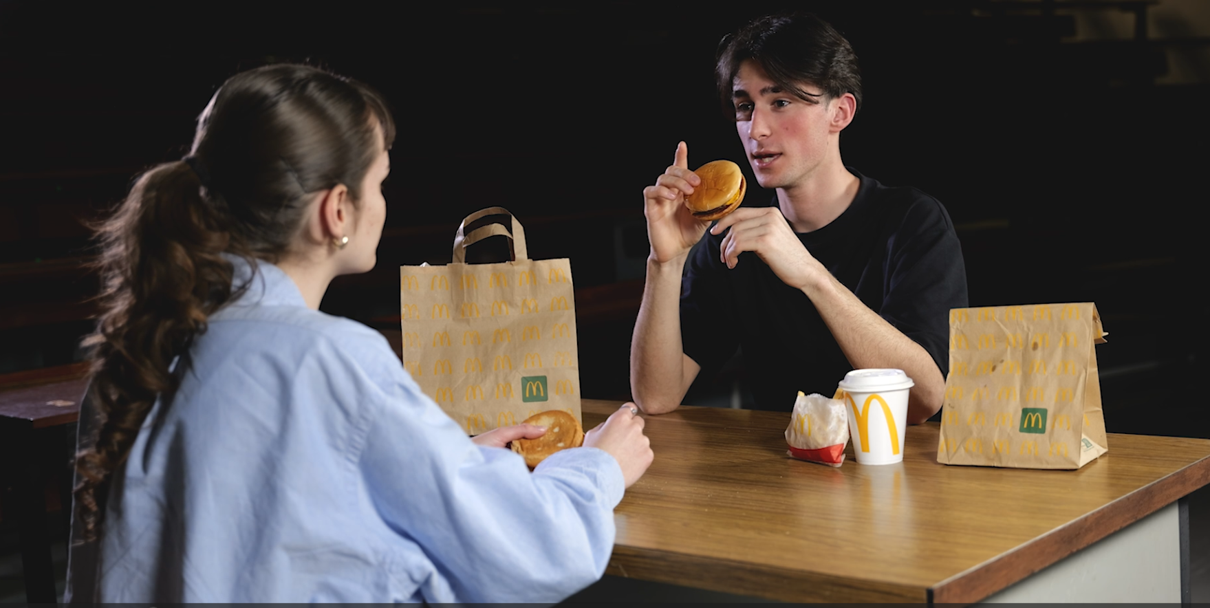 Illustration de notre publicité McDonald's.